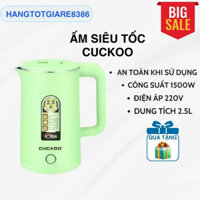 Ấm siêu tốc Cuckoo GD-ST20,bình đun nước siêu tốc,công suất 1500W đun sôi cực nhanh dung tích 2,5l N23