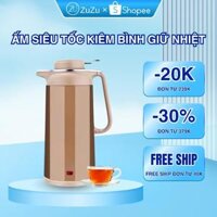 Ấm Siêu Tốc Đa Năng Bình Giữ Nhiệt  3L, Công Suất 1500W, Tự Ngắt Khi Sôi, 2 Lớp Cách Nhiệt Bảo Vệ An Toàn