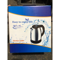Ấm siêu tốc electric kettle 1.8 lít - Tự ngắt khi nước sôi/ cạn- Tay cầm chống nóng ( hàng cao cấp )