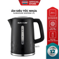 Ấm Siêu Tốc Giữ,Nhiệt,Ấm Đun Siêu Tốc SUNHOUSE SHD1306 1.7L, Ấm Siêu Tốc Mini, Bình Đun Siêu Tốc