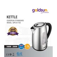 Ấm Siêu Tốc Goldsun GPK617SS - 1.7L – An toàn, tiết kiệm điên, nhanh sôi nước