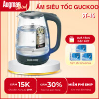 Ấm Siêu Tốc GUGKOO ST-16 Trong Suốt, , Dung Tích 2L, Công Suất 1500W, Ấm Đun Siêu Tốc Thủy Tinh Thông Minh Có Đèn