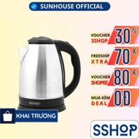 Ấm siêu tốc inox 1.8L Sunhouse SHD1182 - Hàng Chính Hãng - SSHOP MALL