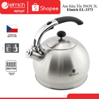 Ấm Siêu Tốc INOX 304 3 Lớp Đáy Từ Elmich EL-3373 (Dung Tích 3L - Có Còi Báo Khi Nước Sôi) - Hàng Chính Hãng