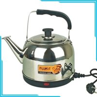 Ấm Siêu Tốc Inox 4L Fujika FJ-SD35 Phun Sơn Tĩnh Điện Công Suất 1500W Tiết Kiệm Điện Cho Quán,Nhà Hàng, Gia Đình