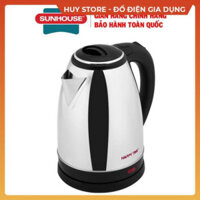 Ấm Siêu Tốc Inox , Bình Đun Siêu Tốc Chính Hãng SUNHOUSE Đun Siêu Nhanh Cách Nhiệt Và Giữ Nhiệt Đun Nước Nóng