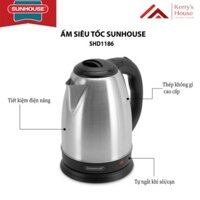 Ấm siêu tốc inox SUNHOUSE SHD1186