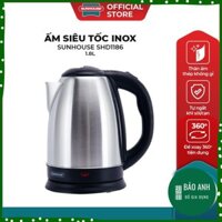 Ấm siêu tốc inox Sunhouse SHD1186