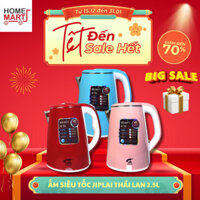 Ấm Siêu Tốc JipLai Thái Lan 2.5L - Ấm Siêu Tốc Thái Công Nghệ Inverter Chống Nóng, Giật Bảo Hành 12 Tháng SaLe