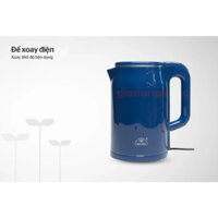 Ấm siêu tốc Kim cương ASTNK18-ấm đun nước siêu tốc inox 2 lớp 1 lít 8-1500W-tự ngắt khi quá nhiệt.dienmayquyhiep