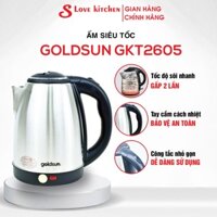 Ấm siêu tốc Kính GKT2601G An Toàn Tự Ngắt Khi Nước Sôi