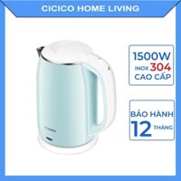 Ấm siêu tốc Konka KEK-15DG2020 2.2L  inox 304 cao cấp