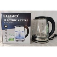 Ấm siêu tốc LUGIO LG-363 thuỷ tinh chịu nhiệt
