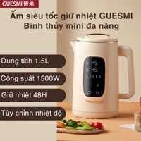 Ấm Siêu Tốc Máy Đun Nước Pha Sữa Guesmi - Xiaomi Tùy Chỉnh Nhiệt Độ Giữ Nhiệt 48h Inox 304 Cách Nhiệt Ấm Đun Nước Điện