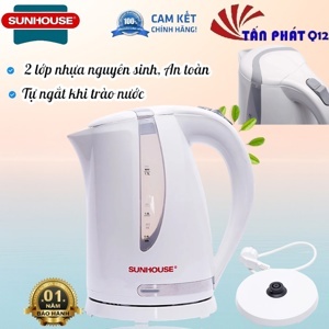 Bình - Ấm đun nước siêu tốc Sunhouse SHD1300 - 1.7 Lít, 1850W