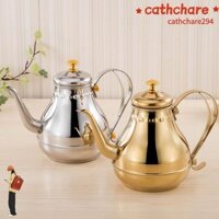 Ấm Siêu Tốc Nước CATCHARE294, 1.8L / 1.2L Có Bộ Lọc Infuser Nồi Miệng Dài, Nồi Trà Ô Long Xanh Bình Đựng Nước Thép Không Gỉ Ấm Trà Ấm Trà Dụng Cụ Cà Phê