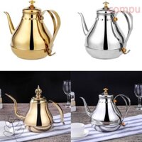 Ấm Siêu Tốc Nước COMPU, Có Hộp Lọc Nước Nồi Miệng Dài, Ấm Trà Thép Không Gỉ 1.8L / 1.2L Bình Trà Ô Long Xanh Ấm Trà Ấm Trà Dụng Cụ Cà Phê