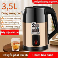 Ấm Siêu Tốc Onr 3.5L Ấm Đun Siêu Tốc Giữ Nhiệt 1500W Bình Nước Siêu Tốc