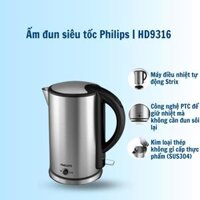 Âm siếu tốc Philips HD9316 dung tích 1. 7 Lít - Hàng nhập khẩu