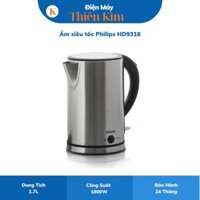 Ấm siêu tốc Philips HD9316 1.7L 1800W ấm đun siêu tốc - Bảo Hành 24 Tháng Toàn Quốc