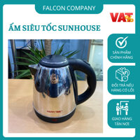 Ấm siêu tốc SUNHOUSE, Ấm đun nước 1,5L, ấm siêu tốc HTD1088 cao cấp bảo hành chính hãng 12 tháng