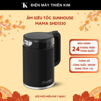 Ấm siêu tốc Sunhouse Mama SHD1330 - 1.7L 1850W ấm đun nước siêu tốc - Bảo Hành 24 Tháng Toàn Quốc