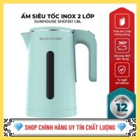 Ấm siêu tốc Sunhouse SHD1351 1.8 Lít, bảo hành 12 tháng