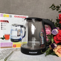 Ấm Siêu Tốc Thủy Tinh 2L - Bình Đun Nước Siêu Tốc Trong Suốt, Ấm Đun Nước Pha Trà