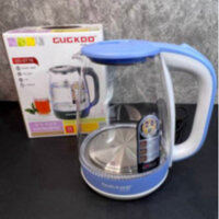 Ấm Siêu Tốc Thủy Tinh 2L, Bình Đun Nước Siêu Tốc Trong Suốt , Ấm Đun Nước Pha Trà Tự Ngắt Khi Sôi