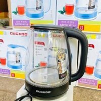 Ấm Siêu Tốc Thủy Tinh 2L, Bình Đun Nước Siêu Tốc Trong Suốt , Ấm Đun Nước Pha Trà Tự Ngắt Khi Sôi