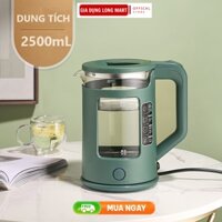 Ấm siêu tốc thủy tinh Bình đun nước CUCKOO 2.5L MD-ST13