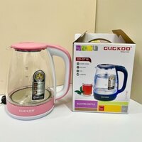 Ấm Siêu Tốc Thủy Tinh, Bình Đun Nước Thủy Tinh Siêu Tốc Điện Dung Tích 2L 1500W (Giao Màu Ngẫu Nhiên)