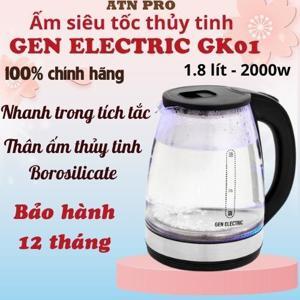 Ấm siêu tốc thủy tinh Gen Electric GK01