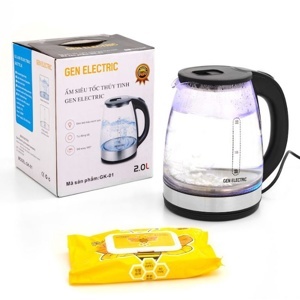 Ấm siêu tốc thủy tinh Gen Electric GK01