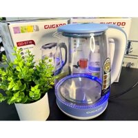 Ấm siêu tốc thuỷ tinh GUGKDD ST16 , Bình đun nước siêu tốc 2.5 lít cao cấp chịu nhiệt tốt
