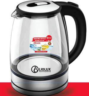 Ấm siêu tốc thủy tinh Liolux 1.8l LIO-109