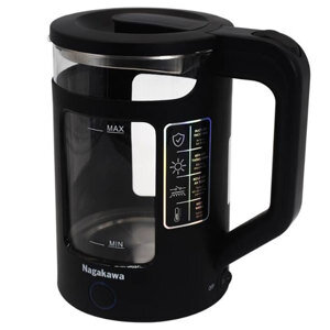 Ấm siêu tốc thủy tinh Nagakawa NAG0317 - 1.7L