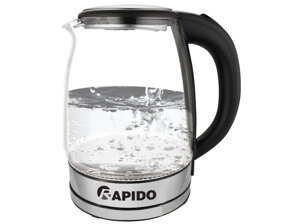 Ấm siêu tốc thủy tinh Rapido RK1818