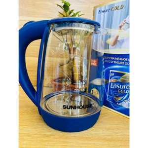 Ấm siêu tốc thủy tinh Sunhouse SHD1215 - 1.8L