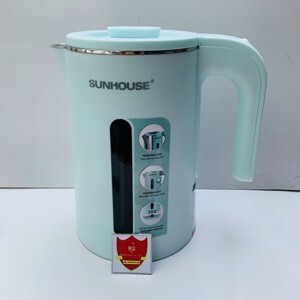 Ấm siêu tốc thủy tinh Sunhouse SHD1215 - 1.8L