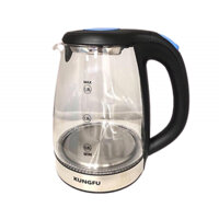 Ấm siêu tốc thủy tinh KUNGFU-KF1899, dung tích 1.8L