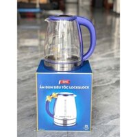 Ấm Siêu Tốc Thuỷ Tinh Lock&Lock  1.8L
