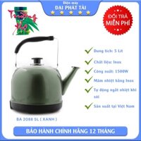 Ấm siêu tốc Trường Thọ BA 2088 5L(Xanh)