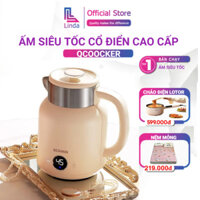 Ấm siêu tốc Xiaomi Qcooker CR-SH1501 dung tích 1.5L ấm đun siêu tốc kèm điều khiển nhiệt độ, chế độ hẹn giờ