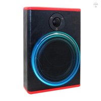 Âm thanh ô tô 8 Inch 600W Loa siêu trầm dưới đáy mỏng Bộ loa trầm phụ hoạt động công suất cao 12 V với bộ khuếch đại công suất tích hợp Treble cho xe tải SUV RV