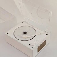 Âm thanh retro chất lượng cao CD Máy ghi âm vinyl với loa Bluetooth, máy CD gia đình có thể sạc lại Y3EV