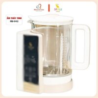 Ấm thủy tinh thay thế máy Moaz Bebe MB043 1.5L, bình thủy tinh đun nước thay thế - Monnie Kids