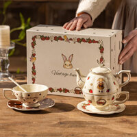 Ấm trà bạn gái sinh nhật Bộ trà chiều tách cà phê quà tặng tân hôn