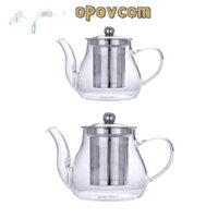 Ấm Trà chất thủy tinh suốt trong quãng độ chịu nhiệt - Bộ Lọc Rời, đa zi năng Cho Nhà Bếp