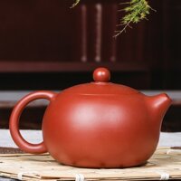 Ấm trà tử sa tây thi đại hồng bào 280ml lọc hoa mai cao cấp